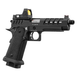 Lancer Tactical Hi-Capa 5.1 Heracles GBB Gaz Black RMR 28BBs 1J
