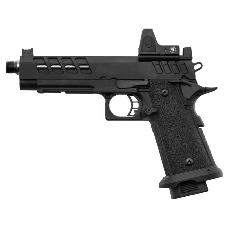 Lancer Tactical Hi-Capa 5.1 Heracles GBB Gaz Black RMR 28BBs 1J