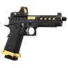 Lancer Tactical Hi-Capa 5.1 Heracles GBB Gaz Black/Gold RMR 28BBs 1J