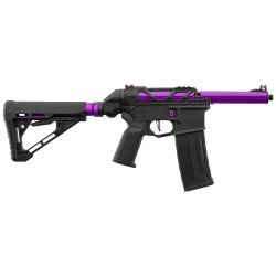 Lancer Tactical Speedsoft AIRTAC M4 Zion Gen.3 Polymère Black/Purple 130BBs 1J