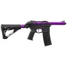 Lancer Tactical Speedsoft AIRTAC M4 Zion Gen.3 Polymère Black/Purple 130BBs 1J
