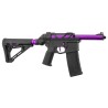Lancer Tactical Speedsoft AIRTAC M4 Zion Gen.3 Polymère Black/Purple 130BBs 1J