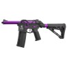 Lancer Tactical Speedsoft AIRTAC M4 Zion Gen.3 Polymère Black/Purple 130BBs 1J