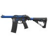 Lancer Tactical Speedsoft AIRTAC M4 Zion Gen.3 Polymère Black/Blue 130BBs 1J