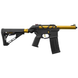 Lancer Tactical Speedsoft AIRTAC M4 Zion Gen.3 Polymère Black/Gold 130BBs 1J