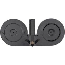 Lancer Tatical Double Drum M4 2500BBs Eléctrique à Piles Bk
