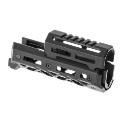 5KU Short Handguard CYMA AKM / AK74S / AK105 Alu Black