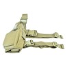 WoSport Holster de Cuisse Universel Droitier Tan