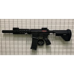 GS2.0 Custom Gate / Lancer Tactical LT-15 Gen.2 M4  Polymère Black 130BBs 1J