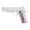 KWC Grip / Plaquettes Colt 1911 Co2 Rail Gun Noir/ Gris Ref:180564