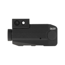 Duel Code Lampe Laser Rouge Compact Alu Bk / Rail Picatinny