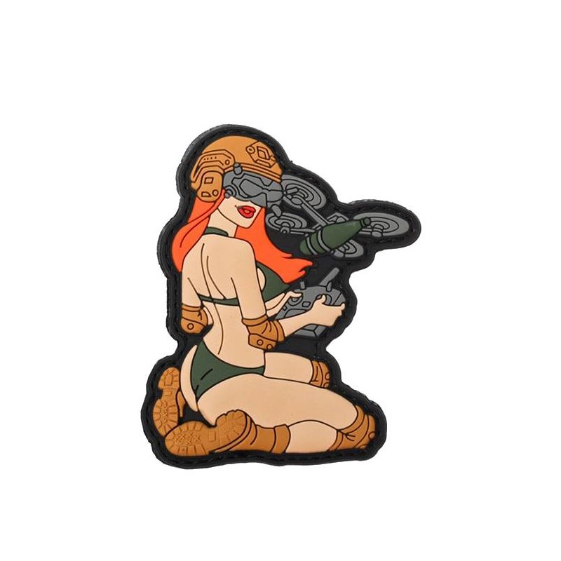 Delta Armory Patch Girl & Drone PVC 80x60mm