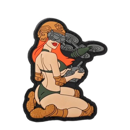 Delta Armory Patch Girl & Drone PVC 80x60mm