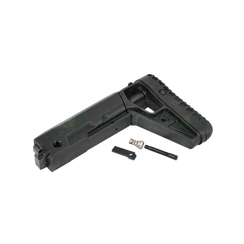LCT LCK-19 Telescoping Folding AK Stock – Black