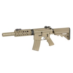 Cyma M4 RIS / Silencieux CM.513 Gen.2 Mosfet Tan ABS 300BBs 1.4J