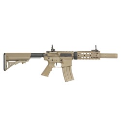 Cyma M4 RIS / Silencieux CM.513 Gen.2 Mosfet Tan ABS 300BBs 1.4J