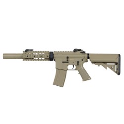 Cyma M4 RIS / Silencieux CM.513 Gen.2 Mosfet Tan ABS 300BBs 1.4J