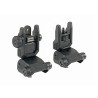 Cyma Polymer Folding Sight Set Picatinny  Black