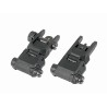 Cyma Polymer Folding Sight Set Picatinny  Black