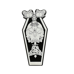 ACM Patch PVC Skul GPNVG-18 Blanc/Noir
