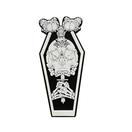ACM Patch PVC Skul GPNVG-18 Blanc/Noir
