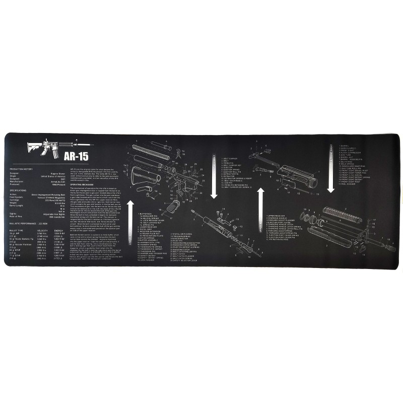 WADSN Tapis de Démontage / Souris AR-15 915x305x3mm
