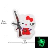 Delta Armory Patch Hello Kitty AK-47 PVC 70x65mm