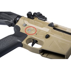 Delta Armory Fire Selector Silver M4 / M16 AEG
