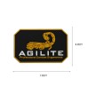 ACM Patch Agilite Half Tan PVC 80X50mm