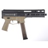 Delta Armory SMG STRIBOG SP10A3 Charlie Upgrade Minimalist Stock Tan 110BBs 1.3J