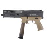 Delta Armory SMG STRIBOG SP10A3 Charlie Upgrade Minimalist Stock Tan 110BBs 1.3J