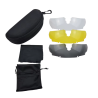 ACM Lunettes Pack JSJM CS Black Tactical Interchangeable