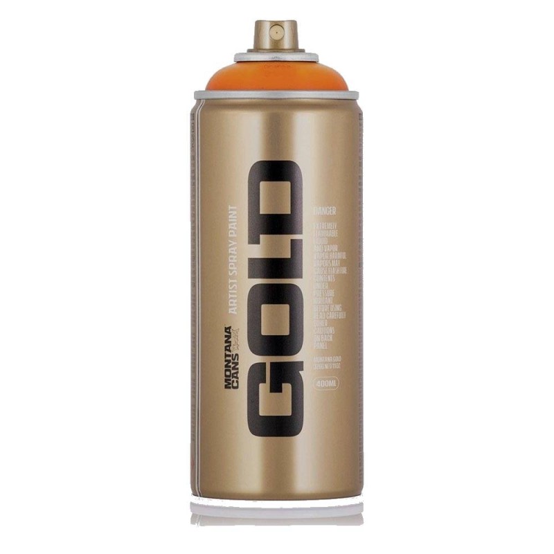 Montana NTM Bombe Peinture : Orange Gold Pure 2080