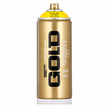 Montana NTM Bombe Peinture : Jaune Gold P1000