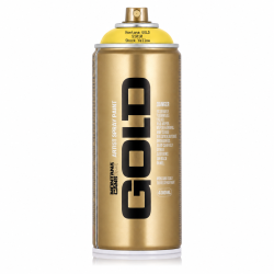 Montana NTM Bombe Peinture : Jaune Gold Shock S1010