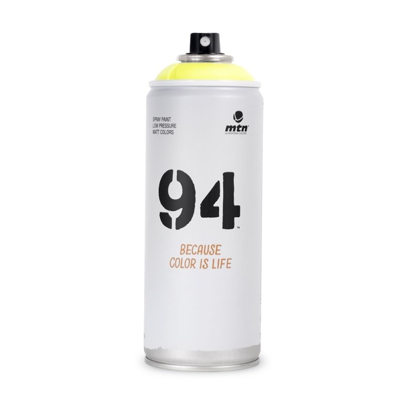 NTM Bombe Peinture : Jaune Fluorescent