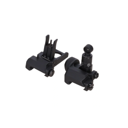DBoys Folding Sight Set Métal Picatinny Black