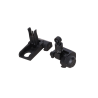 DBoys Folding Sight Set Métal Picatinny Black