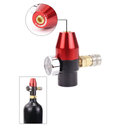 ACM Régulateur HPA 0-150PSI Alu Red/Bk