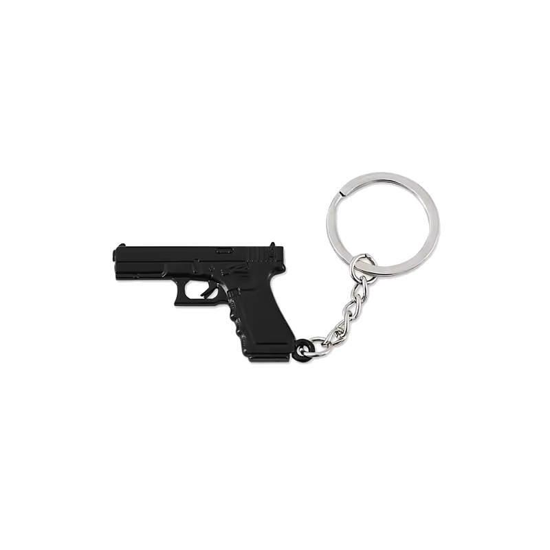 ACM Porte Clé Métal Glock G18C Bk 50mm