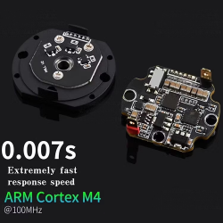 ACM ZD Moteur Brushless NdFeB Axe Long 33000RPM
