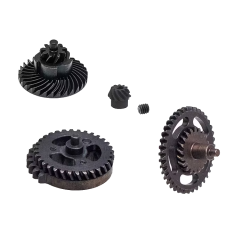 SHS Kit Pignons Renforcé allegé hélicoïdales 18:1 CNC + Tete Moteur