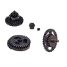 SHS Kit Pignons Renforcé allegé hélicoïdales 18:1 CNC + Tete Moteur