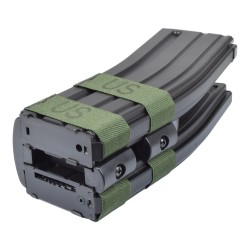 A&K Drum électrique Double M4/M16 AEG Noir 1200BBs