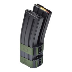 A&K Drum électrique Double M4/M16 AEG Noir 1200BBs