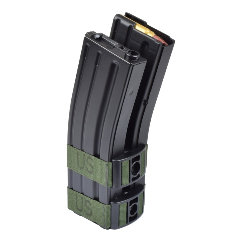 A&K Drum électrique Double M4/M16 AEG Noir 1200BBs