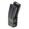 A&K Drum électrique Double M4/M16 AEG Noir 1200BBs