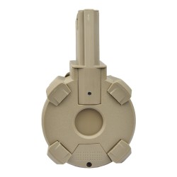 ACM Drum électrique M4/M16 AEG Tan 1200BBs