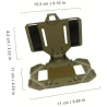ACM Support Telephone Fixation Molle / Tan