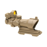 Aim-O Type ACOG 4X32 / RMR Combo Combat Scope Desert